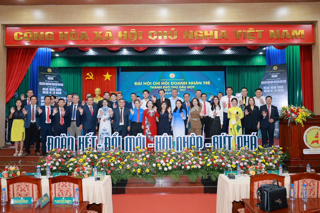 Ông Nguyễn Thành Tín được bầu làm Chủ tịch Chi hội Doanh nhân trẻ TP Thủ Dầu Một nhiệm kỳ 2024-2027