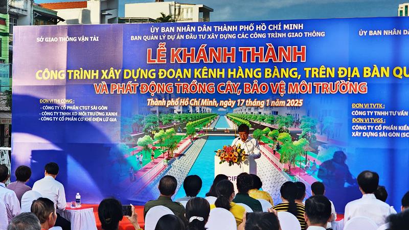 TP. Hồ Chí Minh: Khánh thành kênh Hàng Bàng