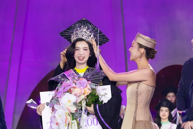 Tân Hoa khôi Sinh viên Việt Nam 2024 đến từ Trường đại học Y Hà Nội