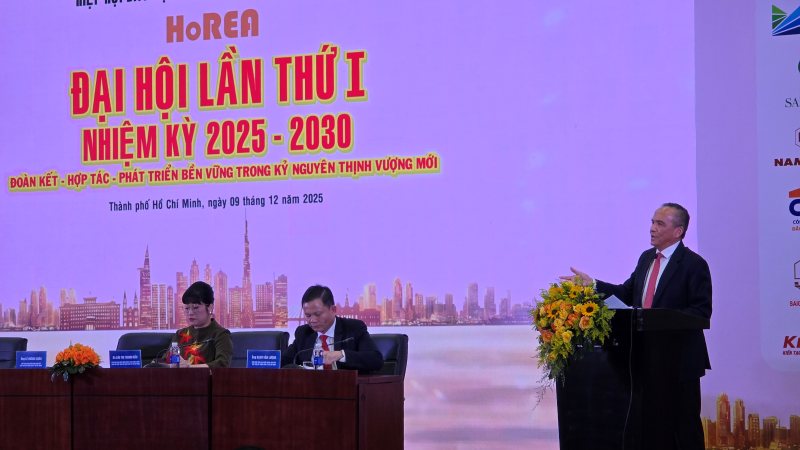 Ra mắt Đoàn Chủ tịch của Hiệp hội Bất động sản TP. Hồ Chí Minh nhiệm kỳ 2025 – 2030